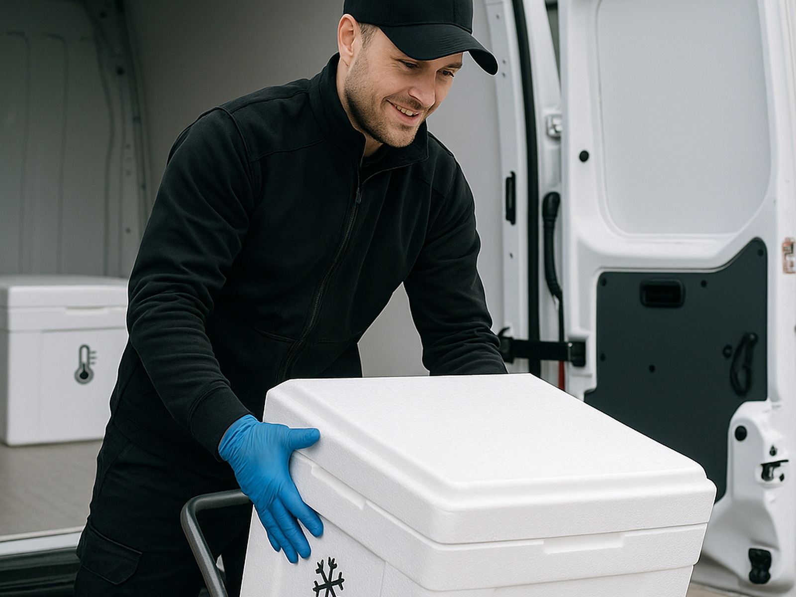 Kalte Lieferung gekühlt